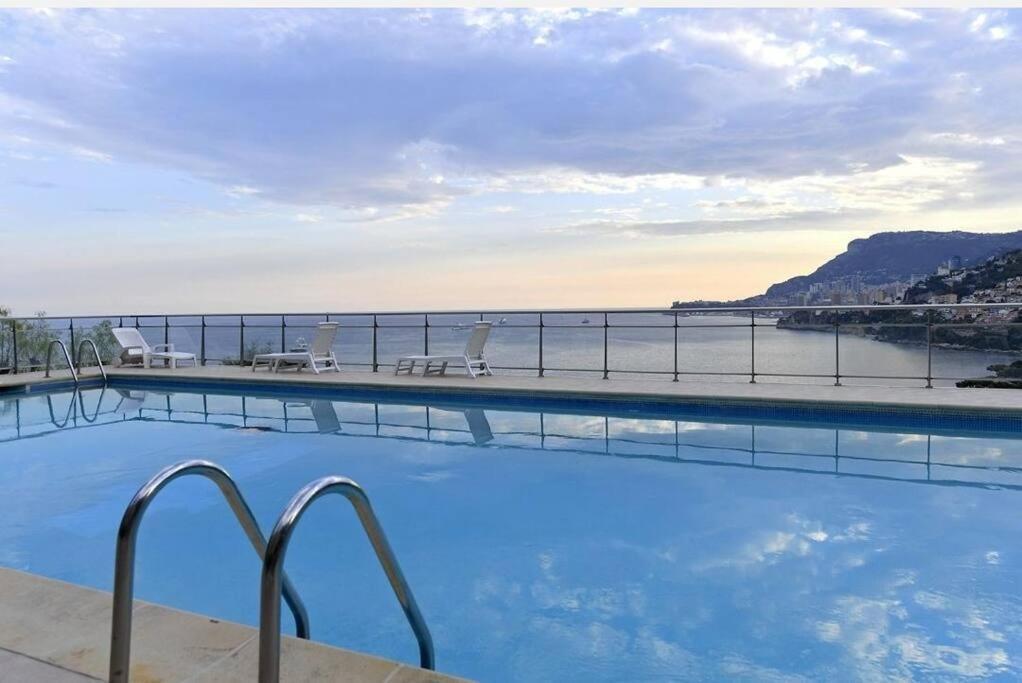 Grand Bleu, Appartamento Vista Mare E Monaco Roquebrune-Cap-Martin Exterior photo