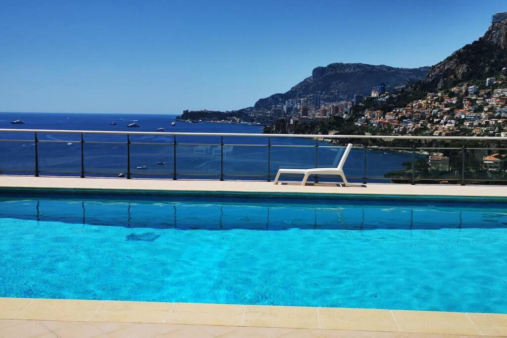Grand Bleu, Appartamento Vista Mare E Monaco Roquebrune-Cap-Martin Exterior photo